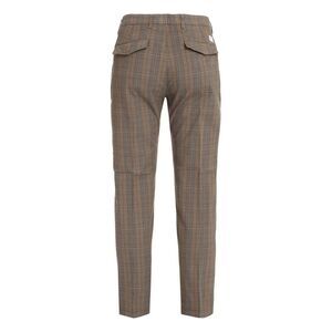 DEPARTMENT FIVE Men's Plaid Tailored Pants Men BROWN